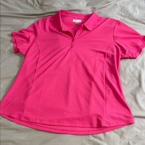 Greg Norman Collection Pink Button Down Shirt golf